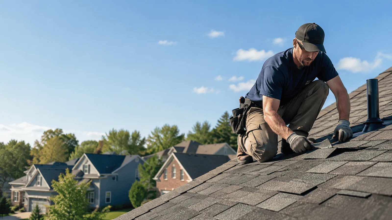 Roof Leak Repair in Rochert, MN near me
